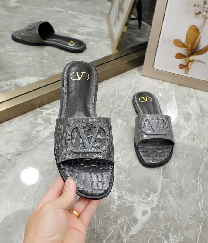 1:1 High quality leather slippers 2YVL41Z