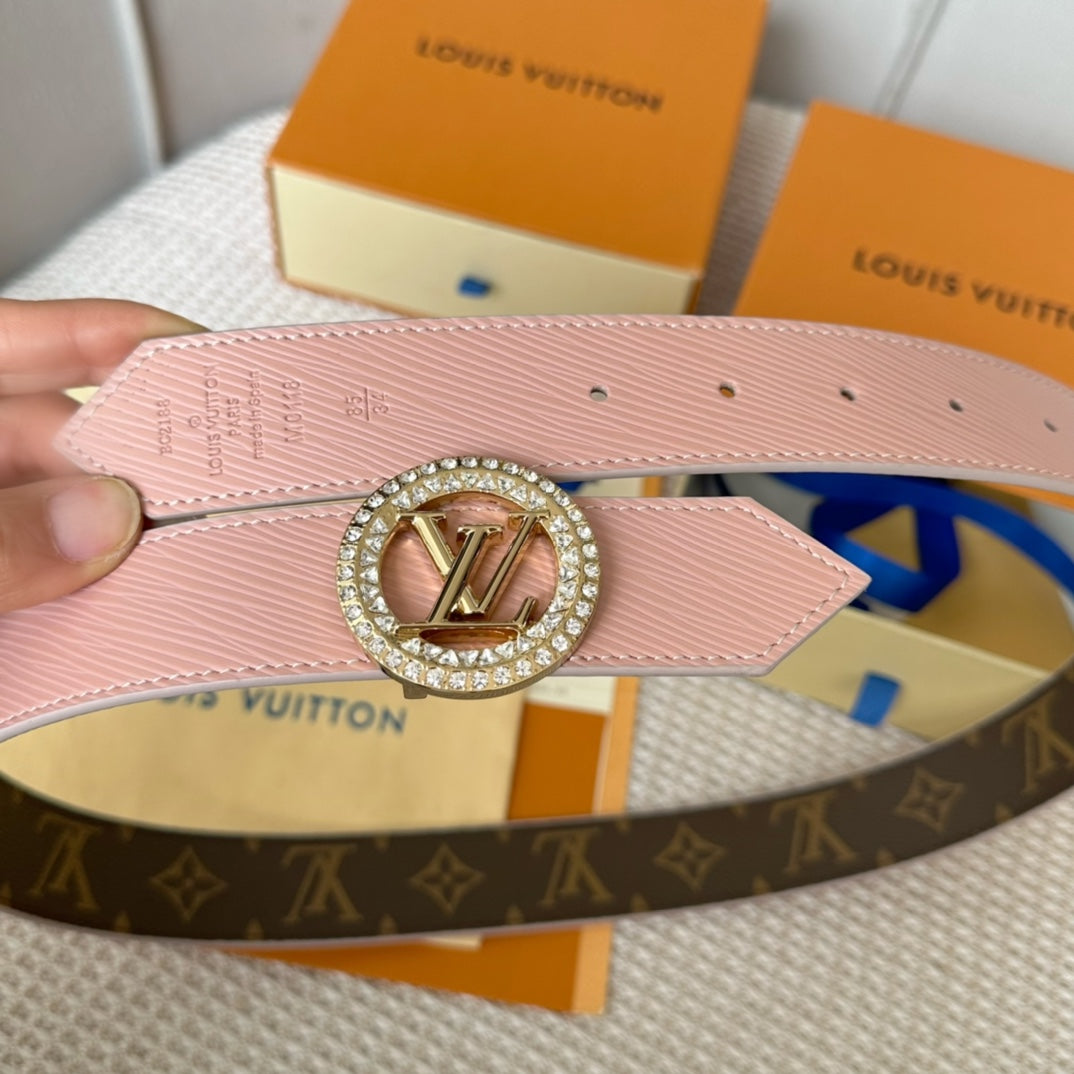 14E141P (High quality leather belt With full package)