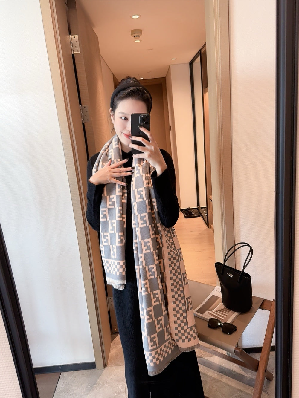 14F410W　 Fashion scarves