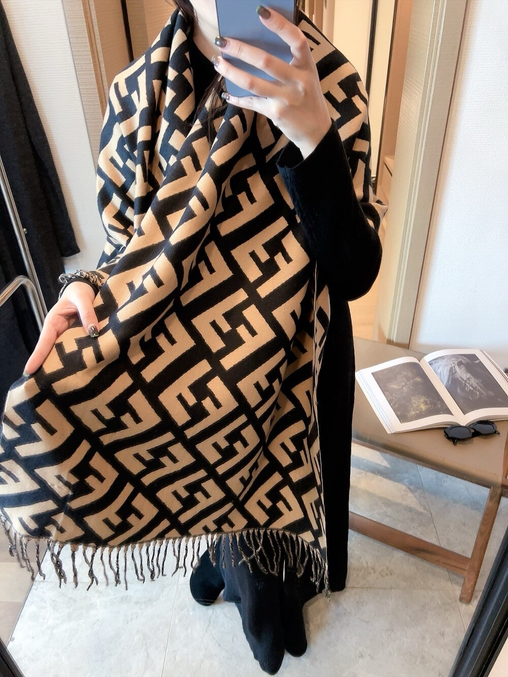 14F277W　 Fashion scarves