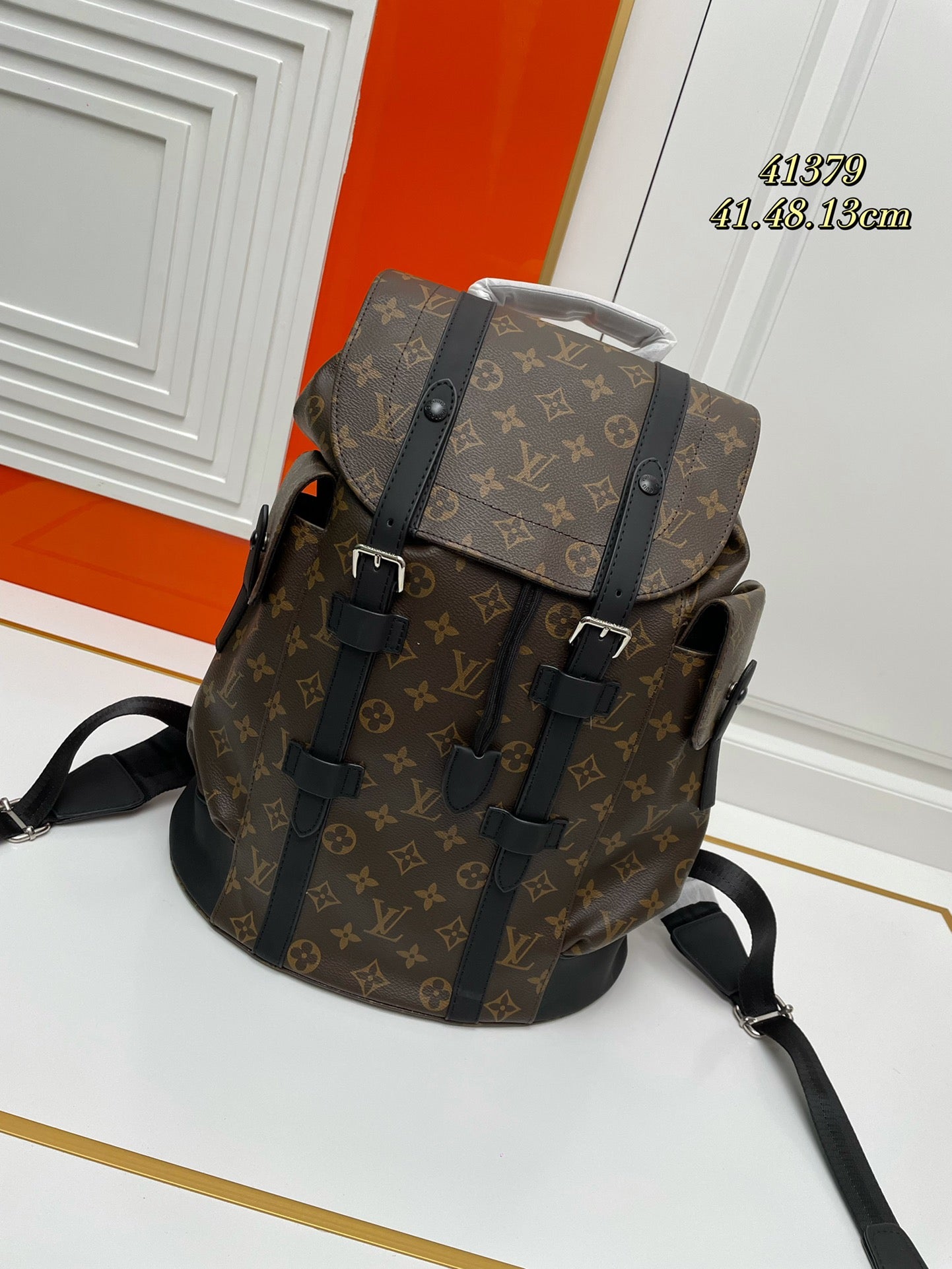 1WE68B (Fashionable leather Backpacks )