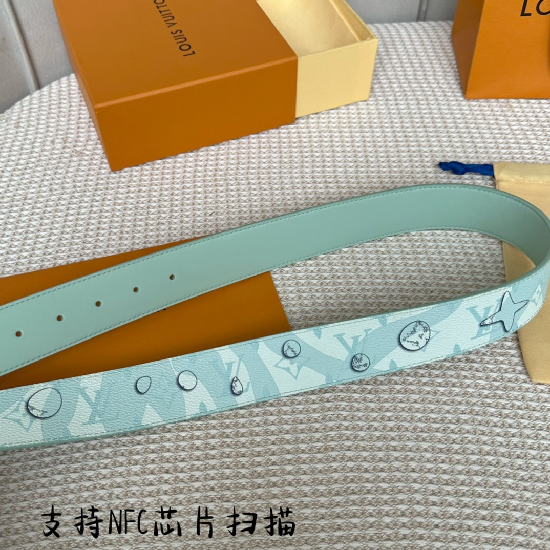 14E139P (High quality leather belt With full package)