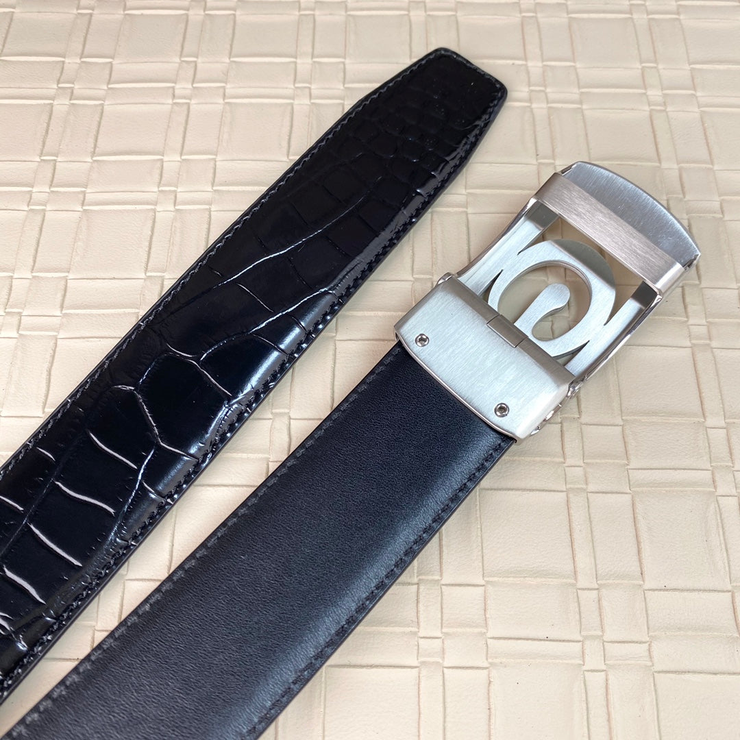 14B112P   (High quality leather belt With full package)