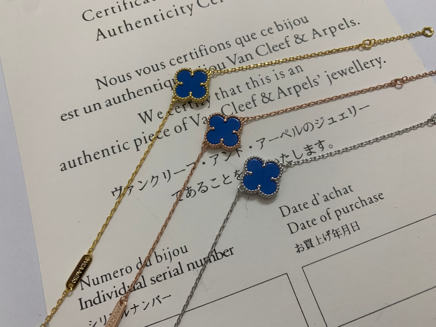 5XVA187K (1:1 High quality 1 flower bracelet)