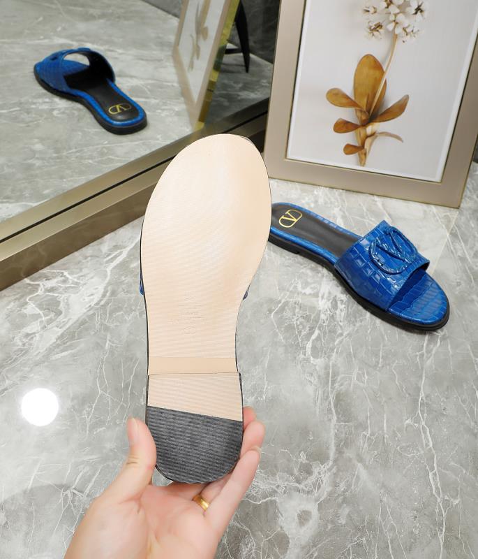 1:1 High quality leather slippers 2YVL41Z