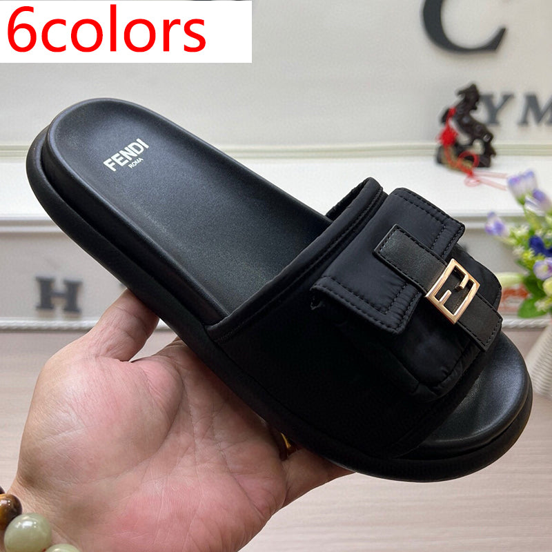 54F125Z   High quality leather slippers