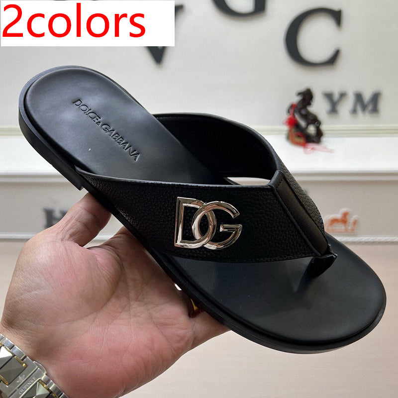 54A20Z   High quality leather slippers