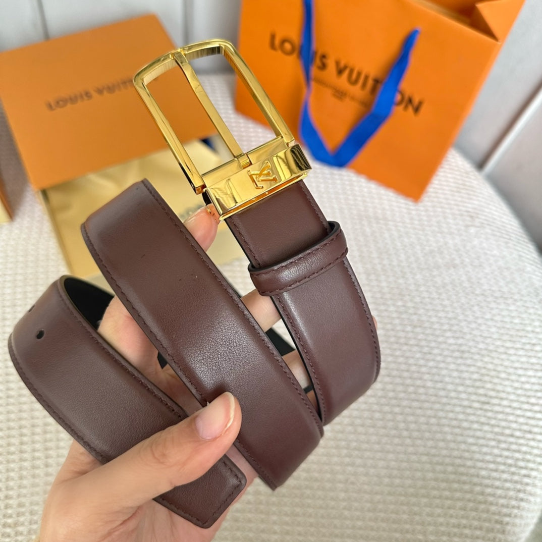 14E134P (High quality leather belt With full package)