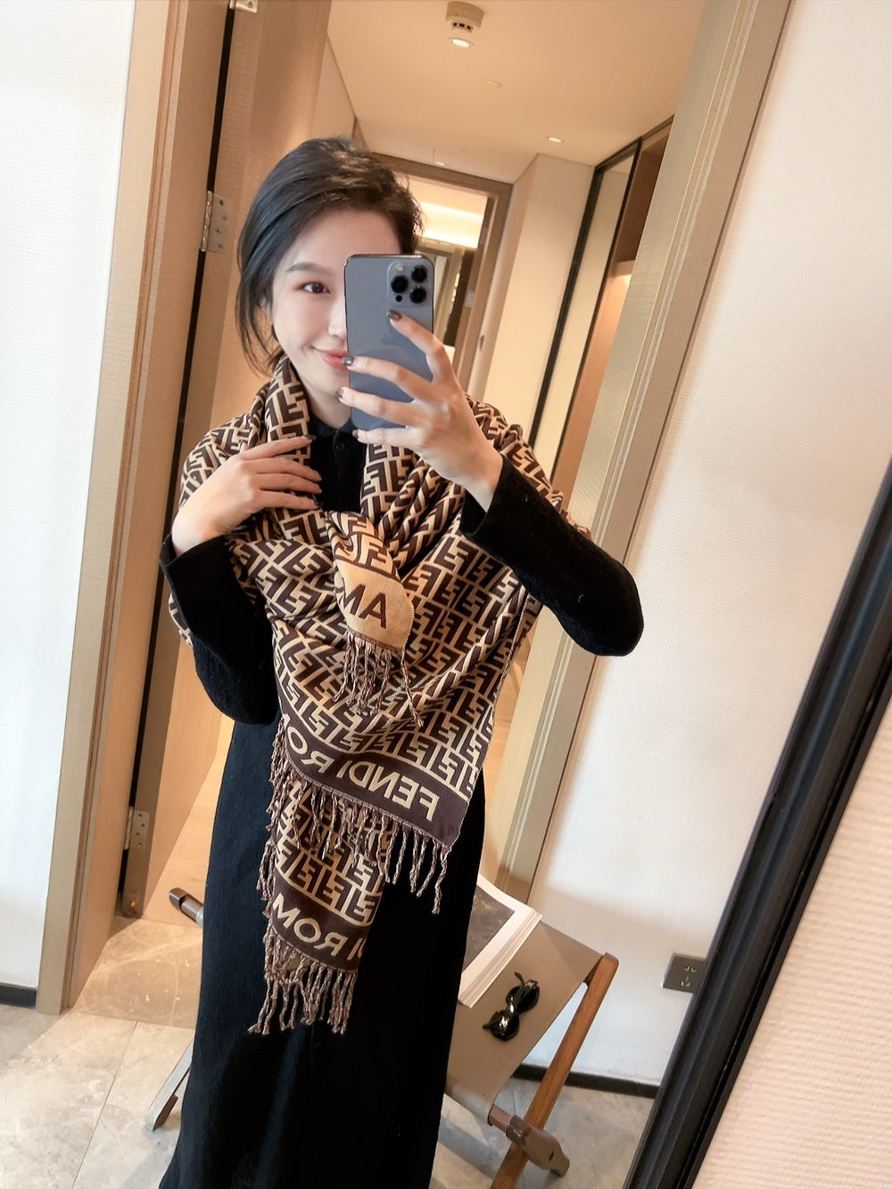 14F366W　Fashion scarves