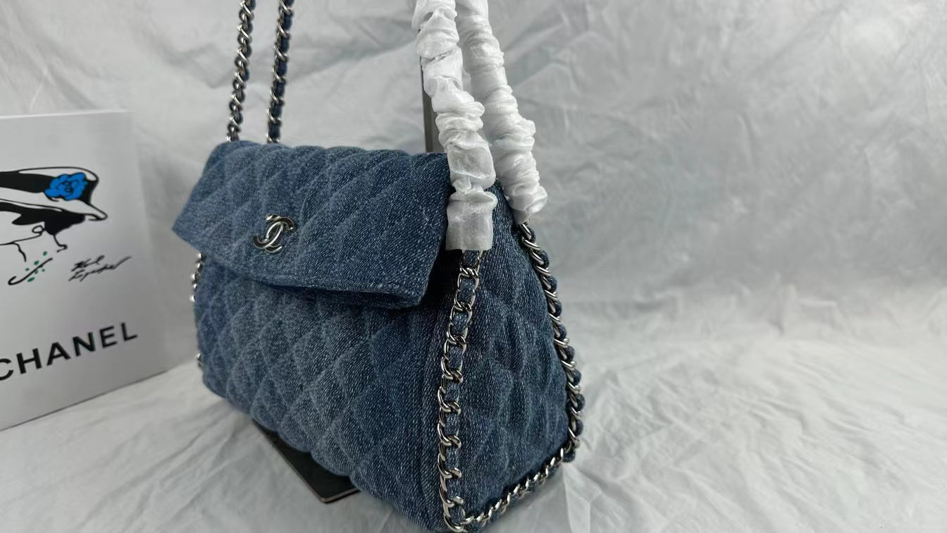 5XC1B Fashionable denim bag