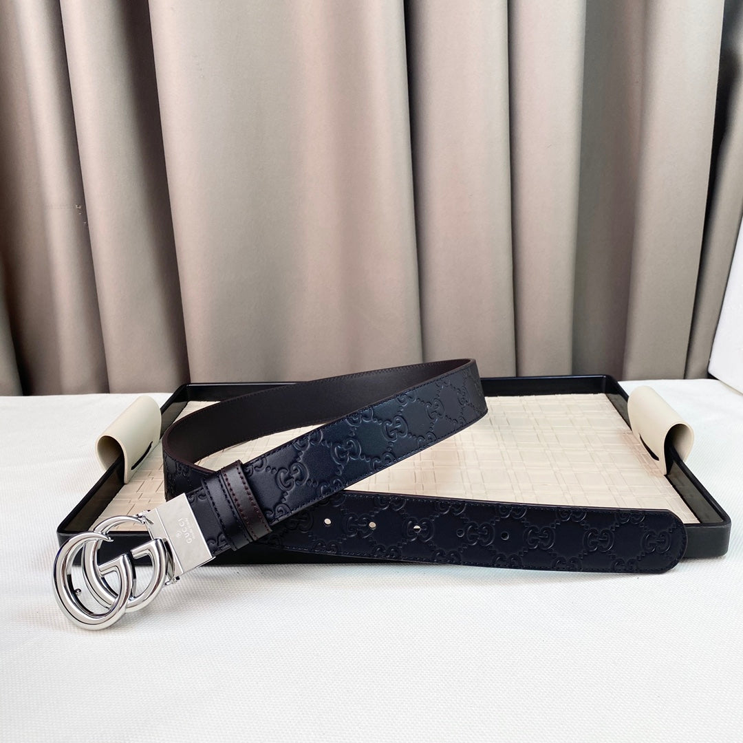 14B122P   (High quality leather belt With full package)