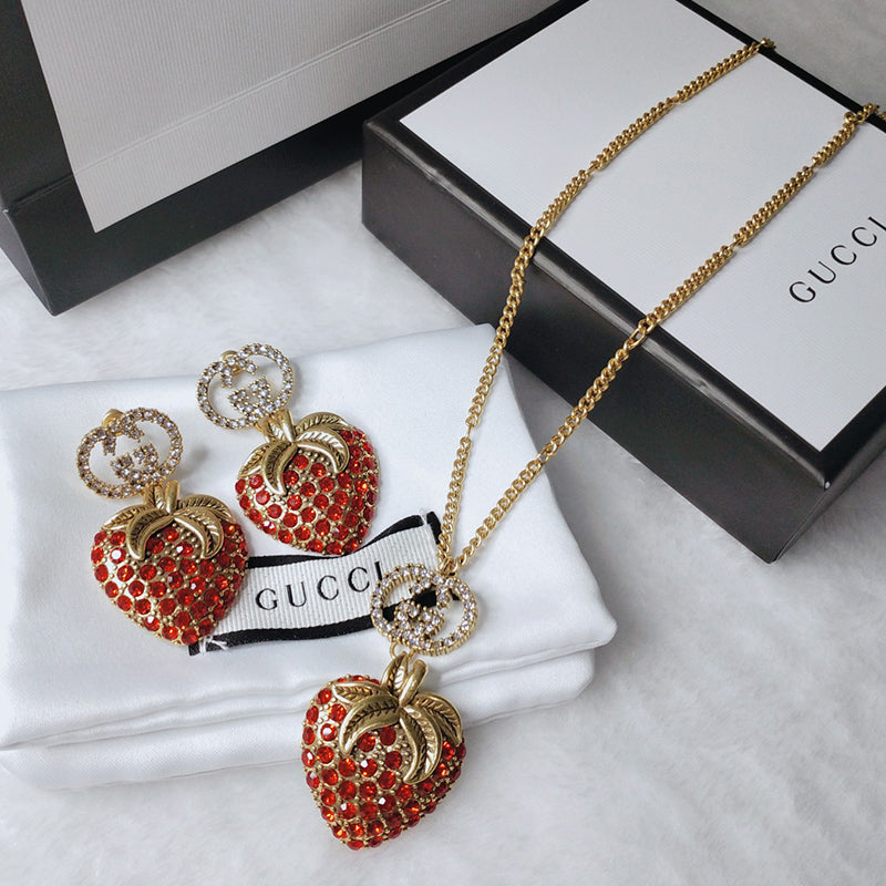 14B488X  Fashionable and high quality Earrings Necklaces