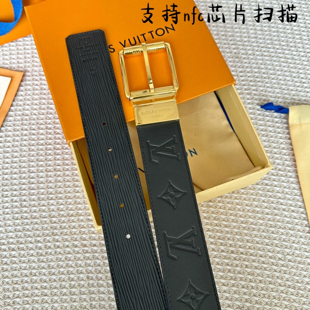 14E148P (High quality leather belt With full package)