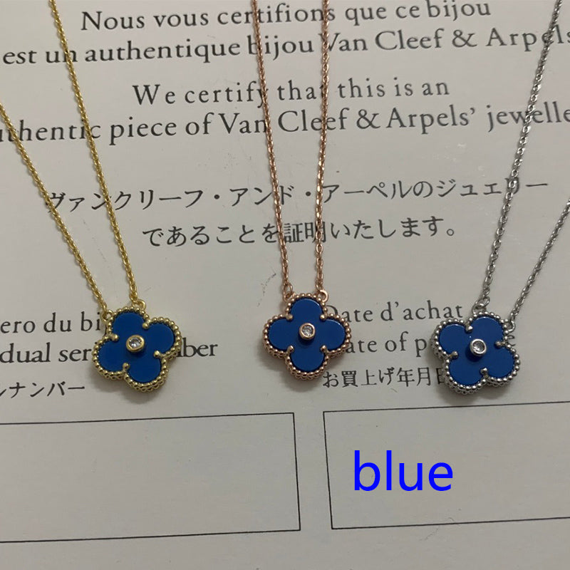 5XVA185X (1:1 High quality 1 flower necklace)