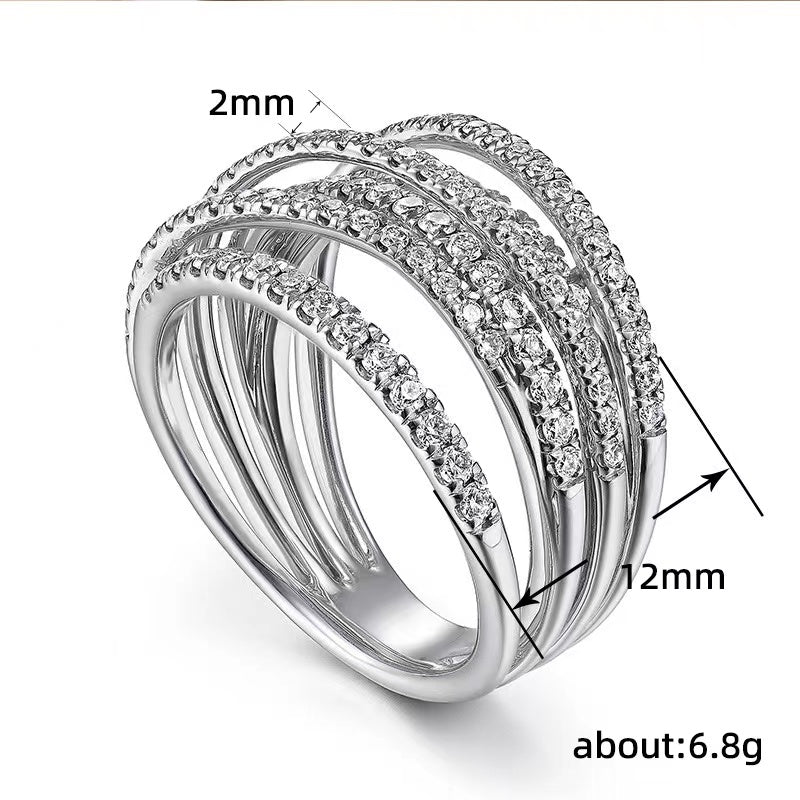 PYA15J Fashion Diamond Ring High Quality Wedding Ring