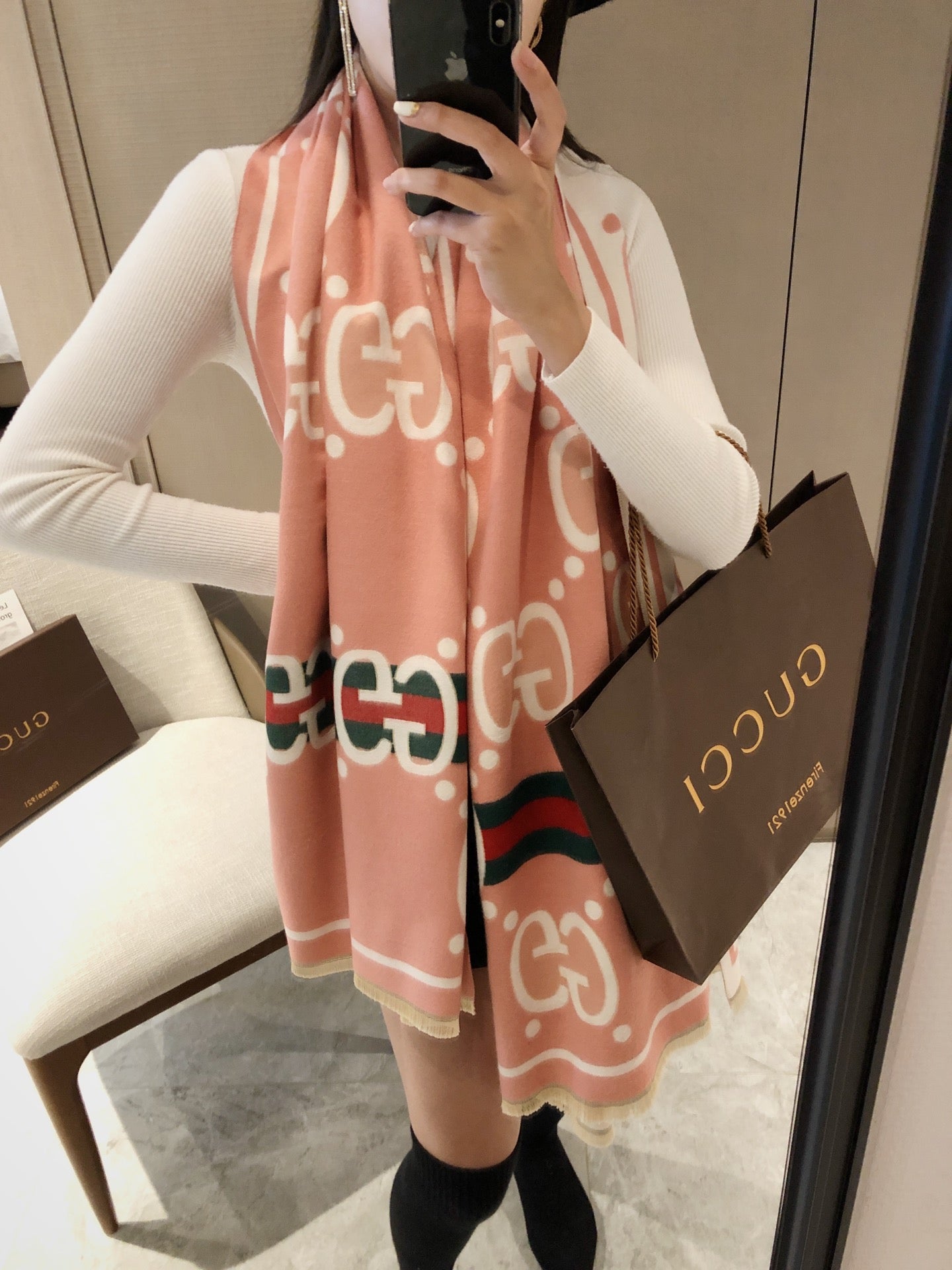 14B214W　Fashion scarves