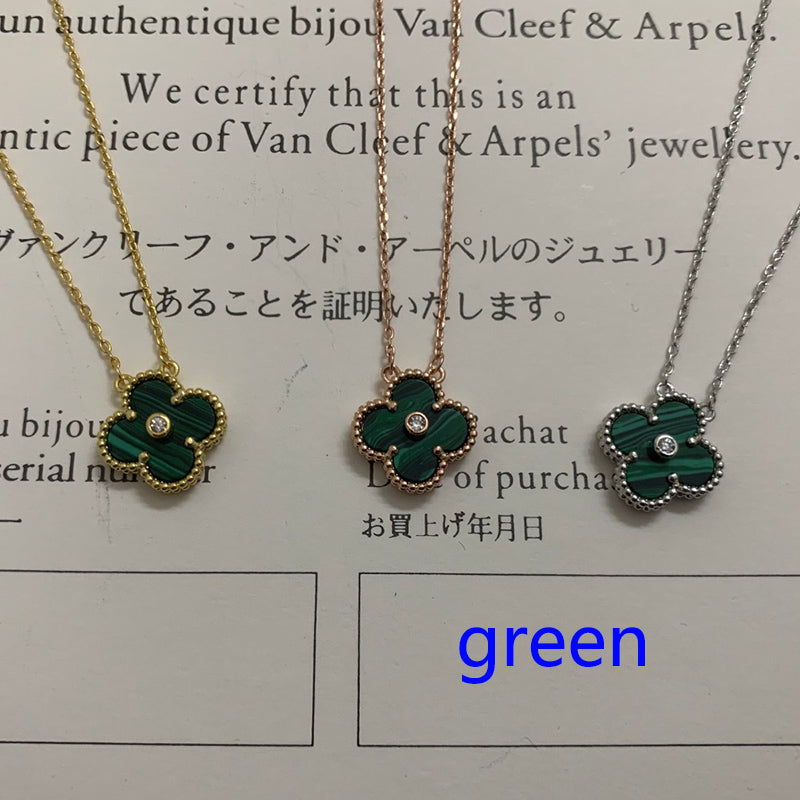 5XVA185X (1:1 High quality 1 flower necklace)