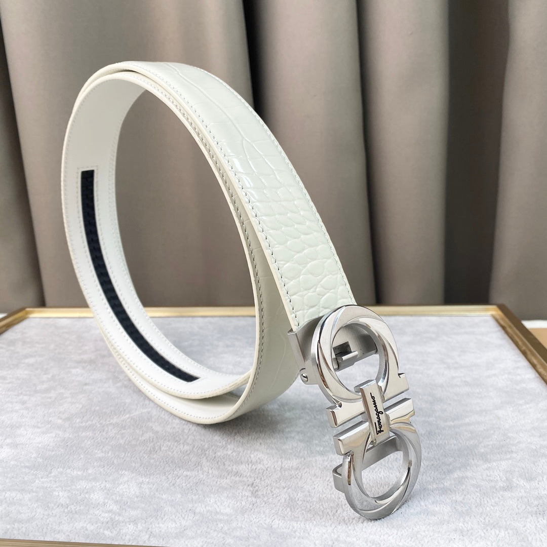 14A102P   (High quality leather belt With full package)