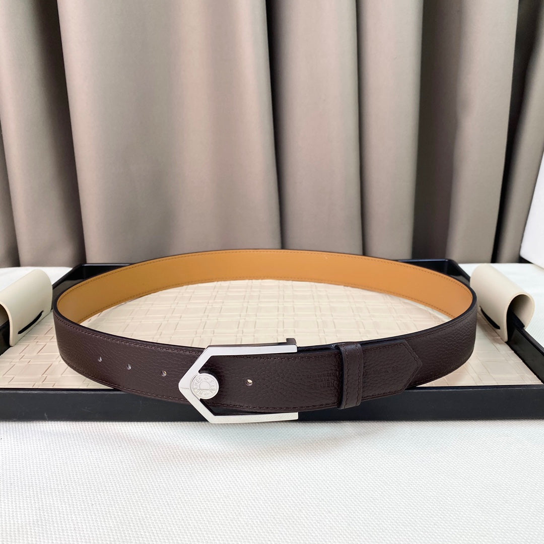 14H106P   (High quality leather belt With full package)