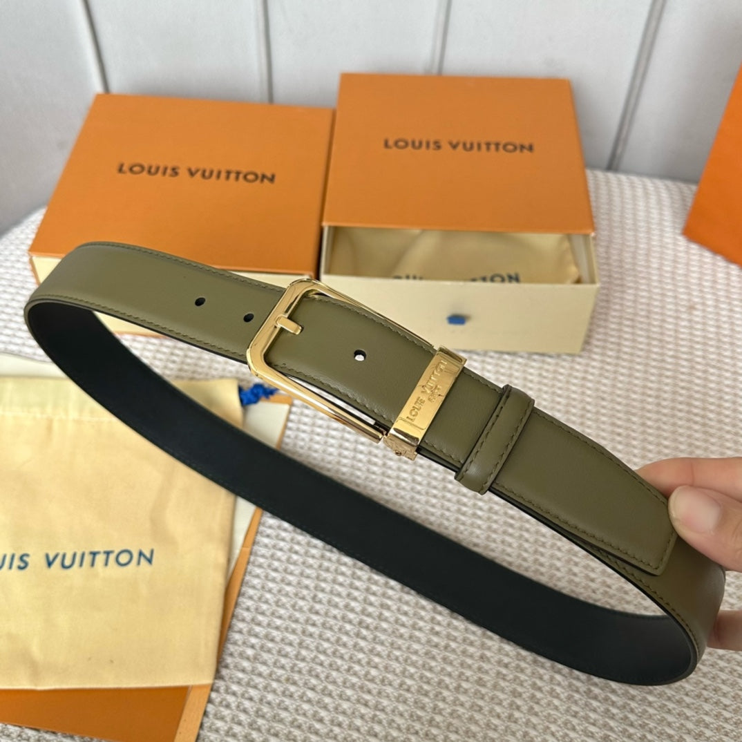 14E134P (High quality leather belt With full package)