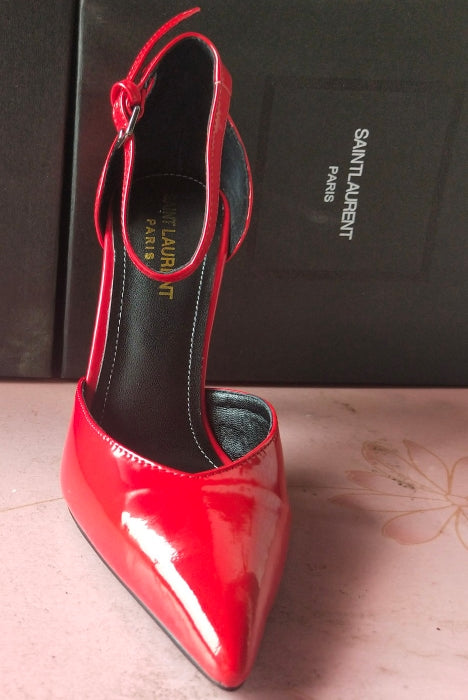 1: 1 High -quality leather high heels（patent leather） 2XSL158Z