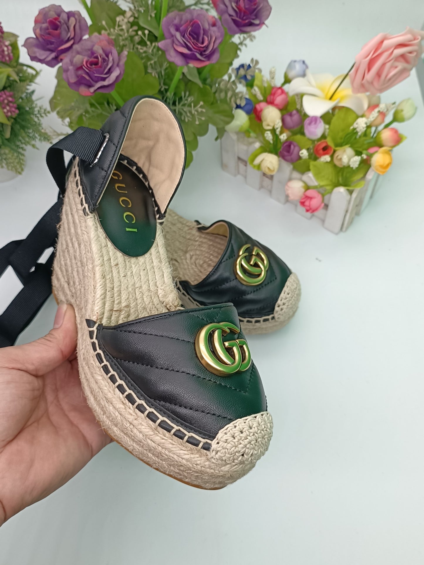 1:1 High quality leather sandals 2YB40Z