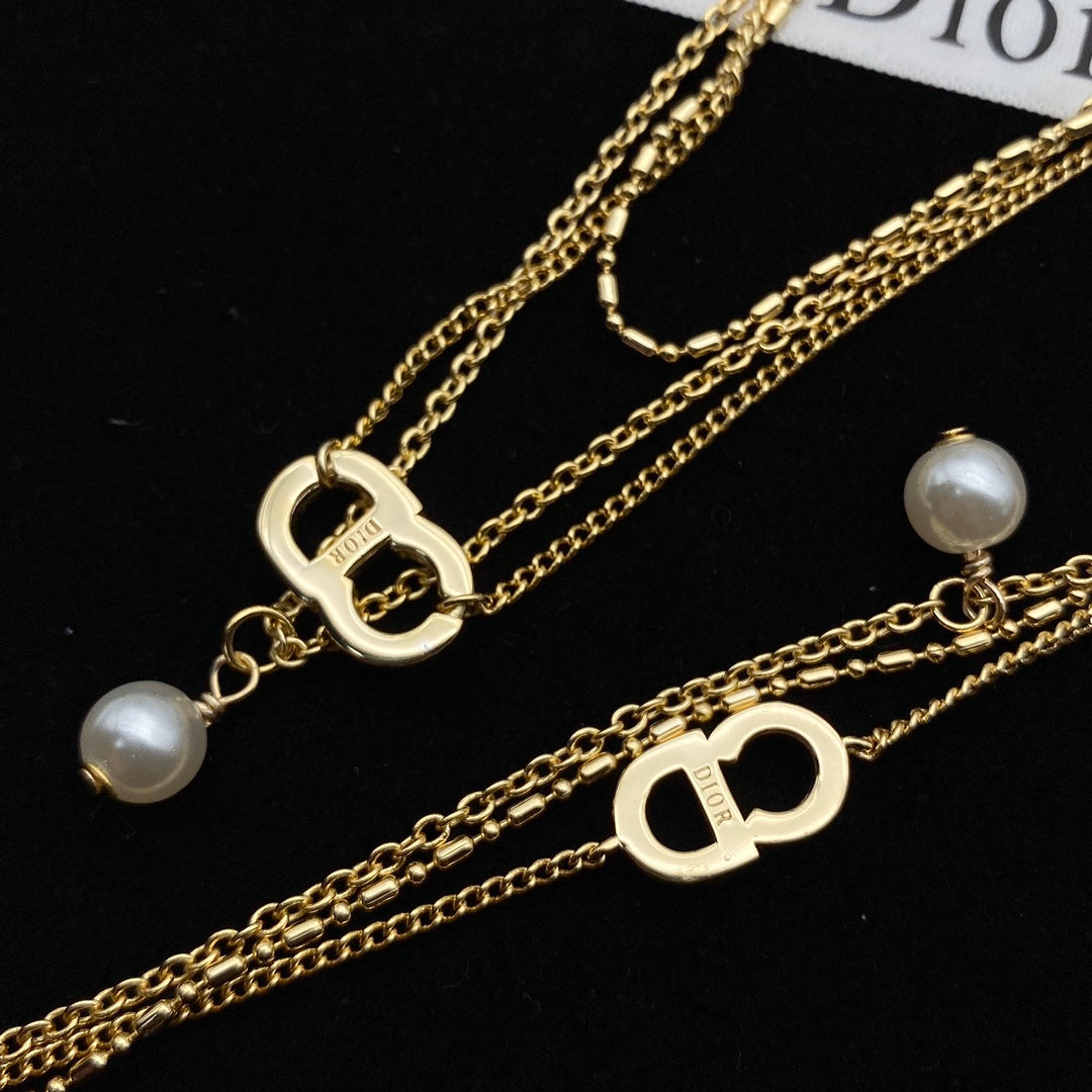 1ND218X Fashion high -quality Necklaces  Bracelet Earrings