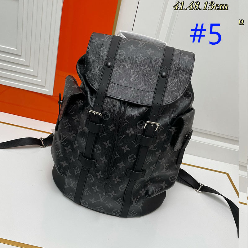 1WE68B (Fashionable leather Backpacks )