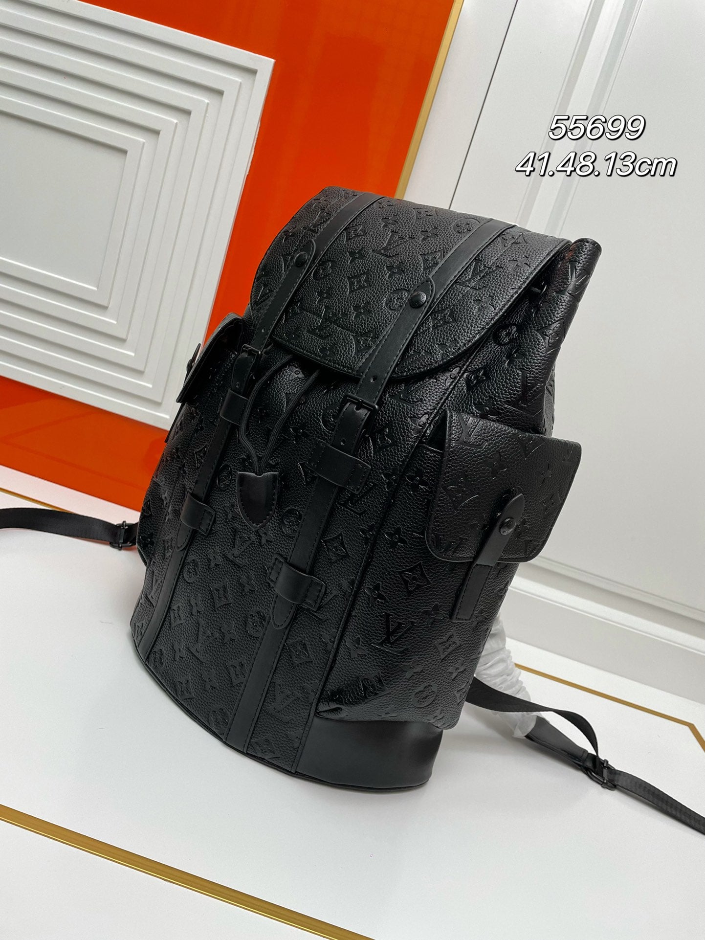 1WE68B (Fashionable leather Backpacks )