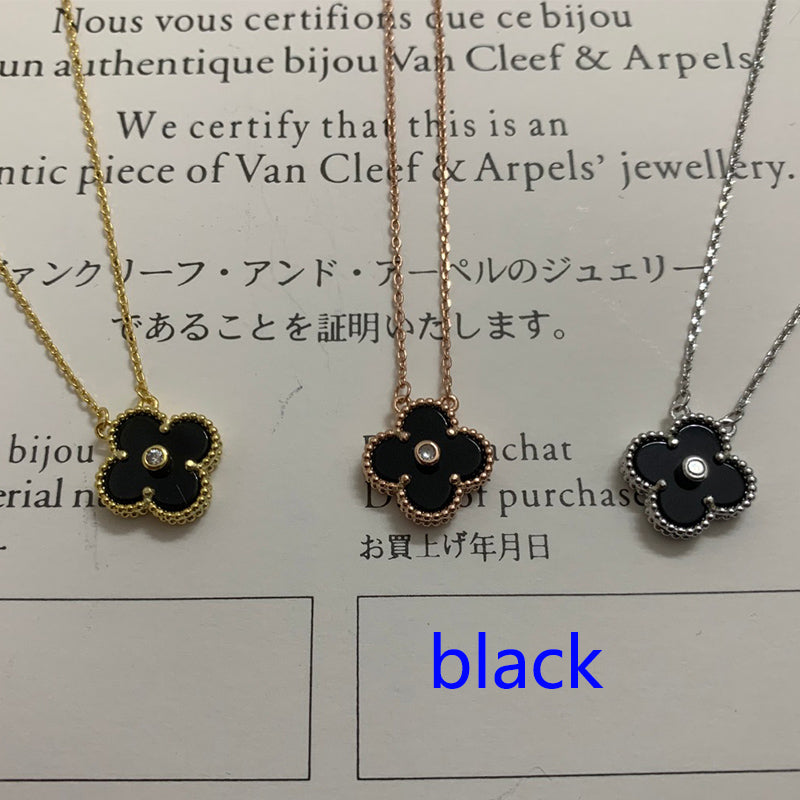 5XVA185X (1:1 High quality 1 flower necklace)