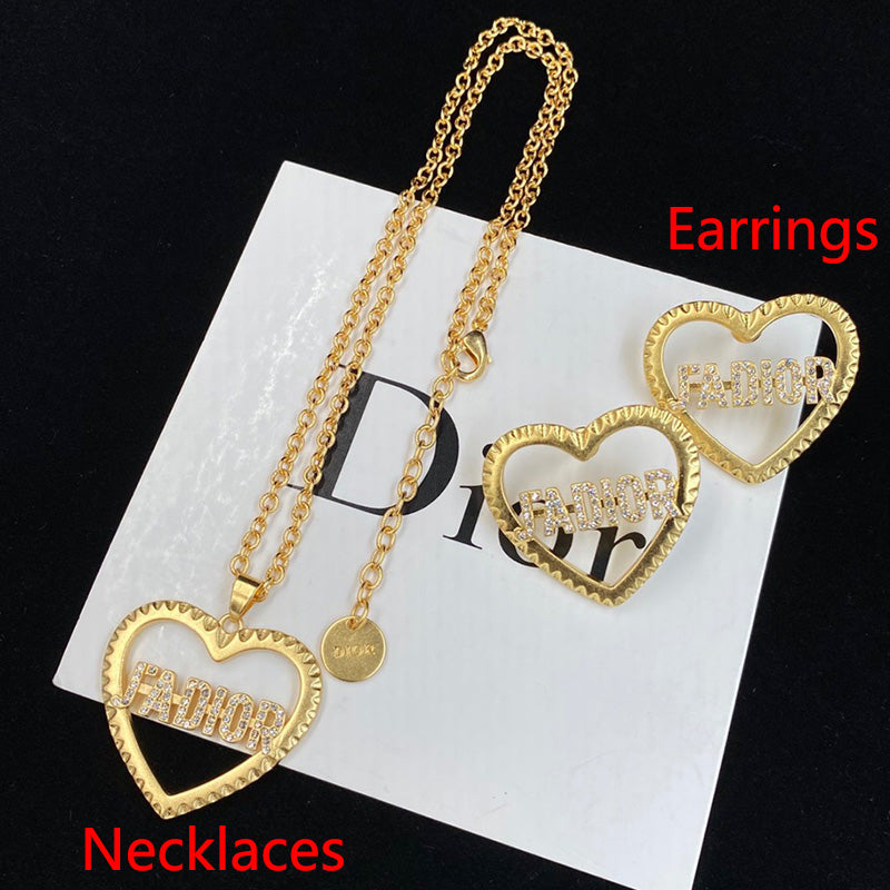 1YD231X  Fashion high -quality Earrings Necklaces