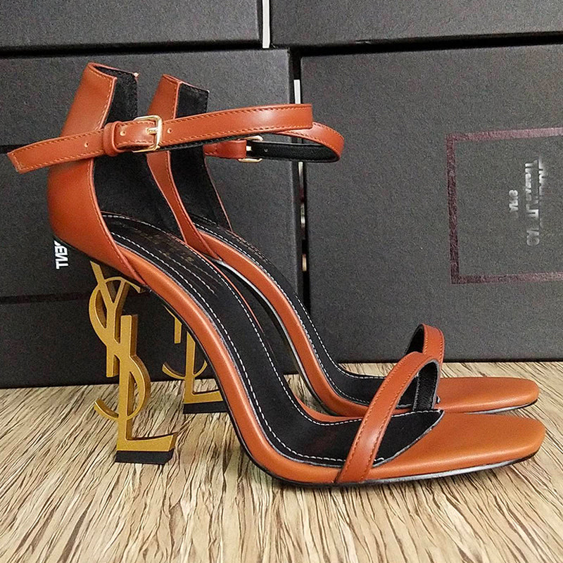 1: 1 High -quality leather high heels Heel high: 10.5cm  2XSL146Z