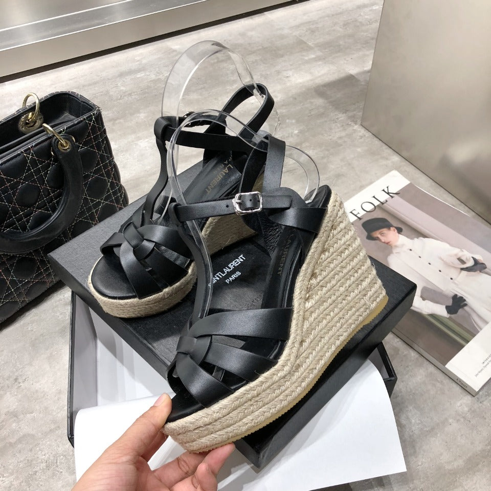 1:1 High quality leather sandals 2SL27Z