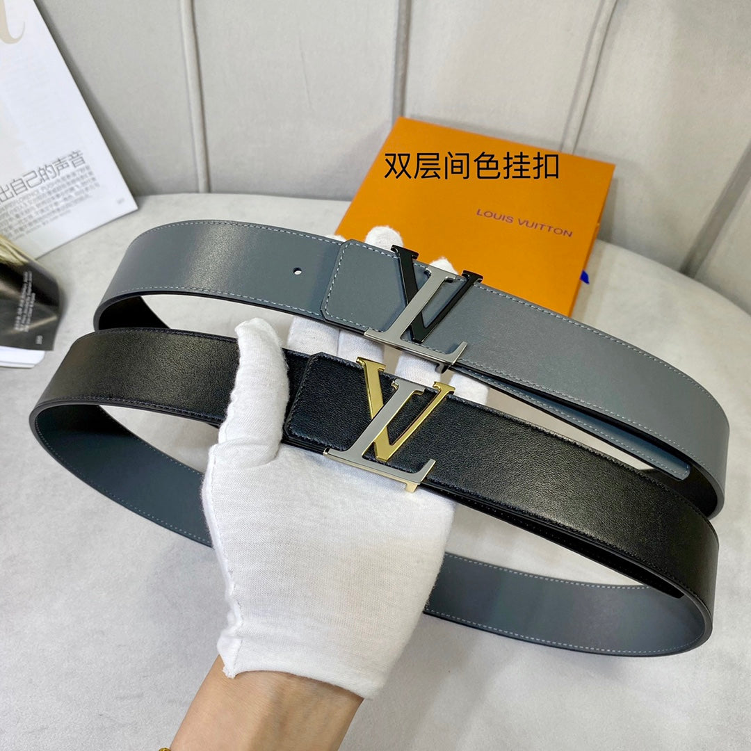 1YE65P  1: 1 High -quality cowhide double -sided belt