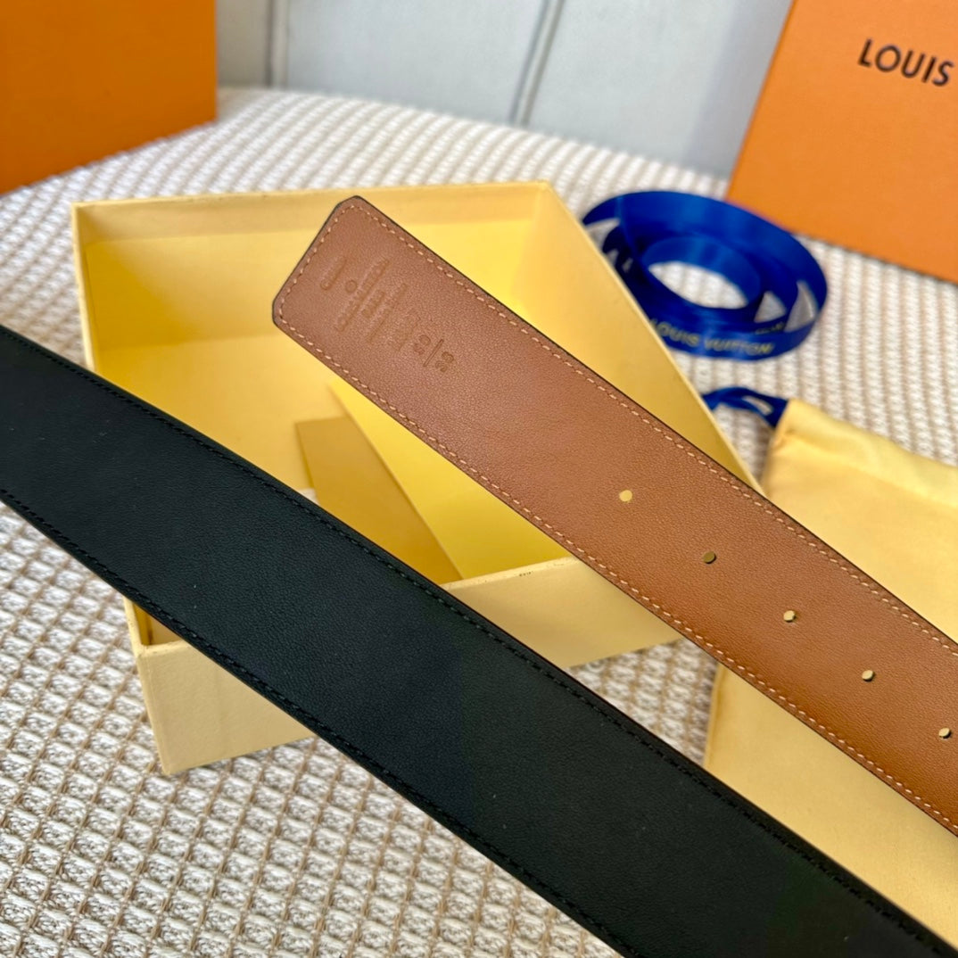 1:  1  High -quality head layer leather double -sided belt  1XE18P