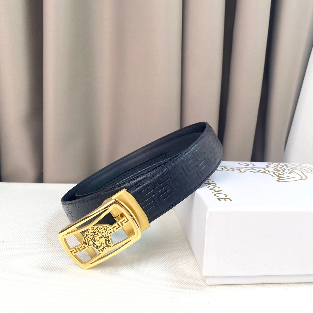 1: 1 High -quality head layer leather belt  1YV25P