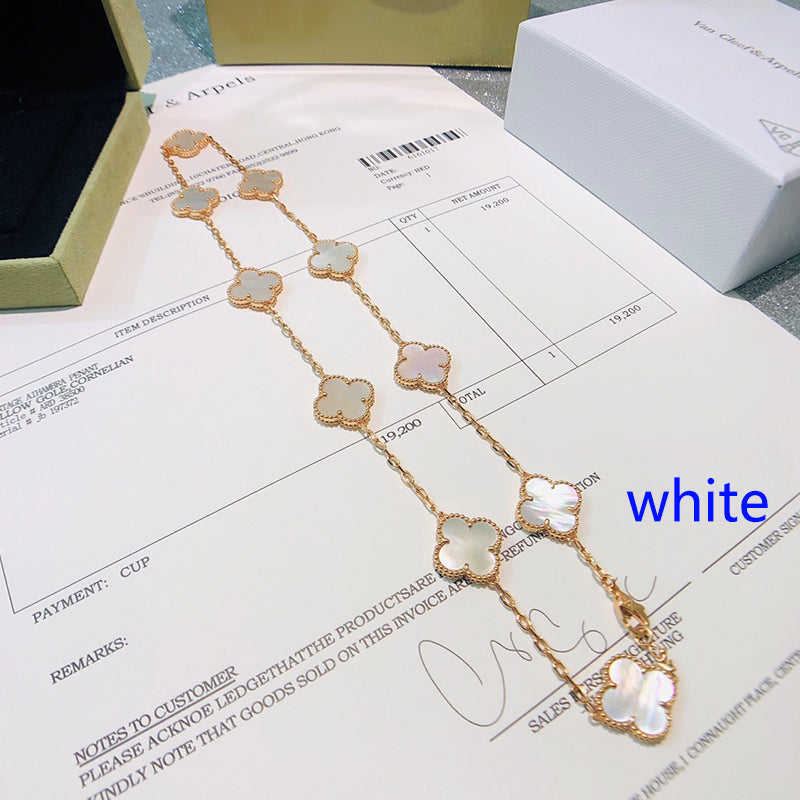 5XVA181X (1:1 High quality 10 flowers necklaces)