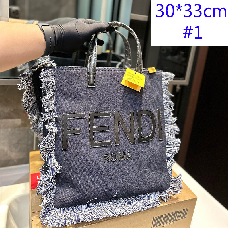 6XF75B ( fashion Denim material bag)