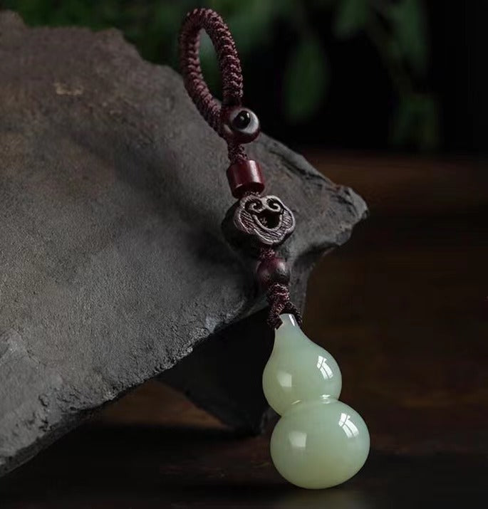 PD0048 Fashion High Quality Jade Keychain Chinese Style Accessories