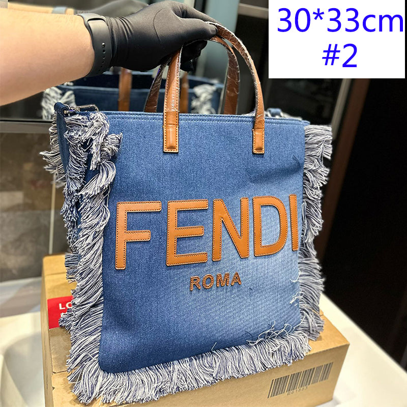 6XF75B ( fashion Denim material bag)