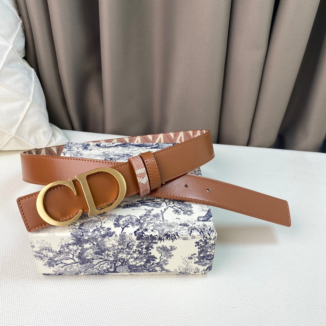 1: 1 High -quality head layer leather belt  1YD26P