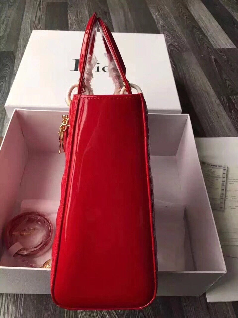 High quality Patent leather bag(32cm) 1XD55B