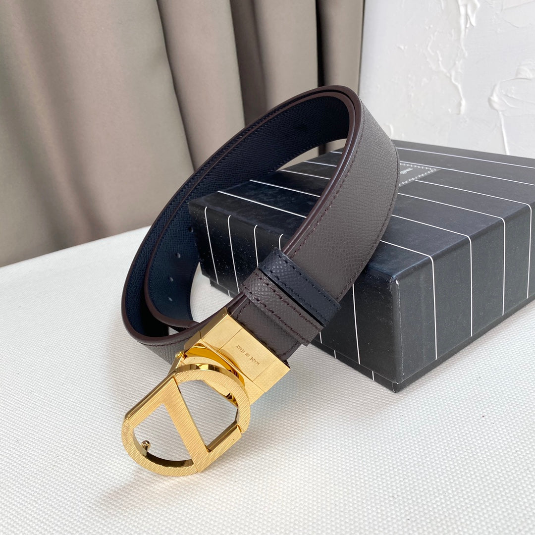 1: 1 High -quality head layer leather belt  1YA21P