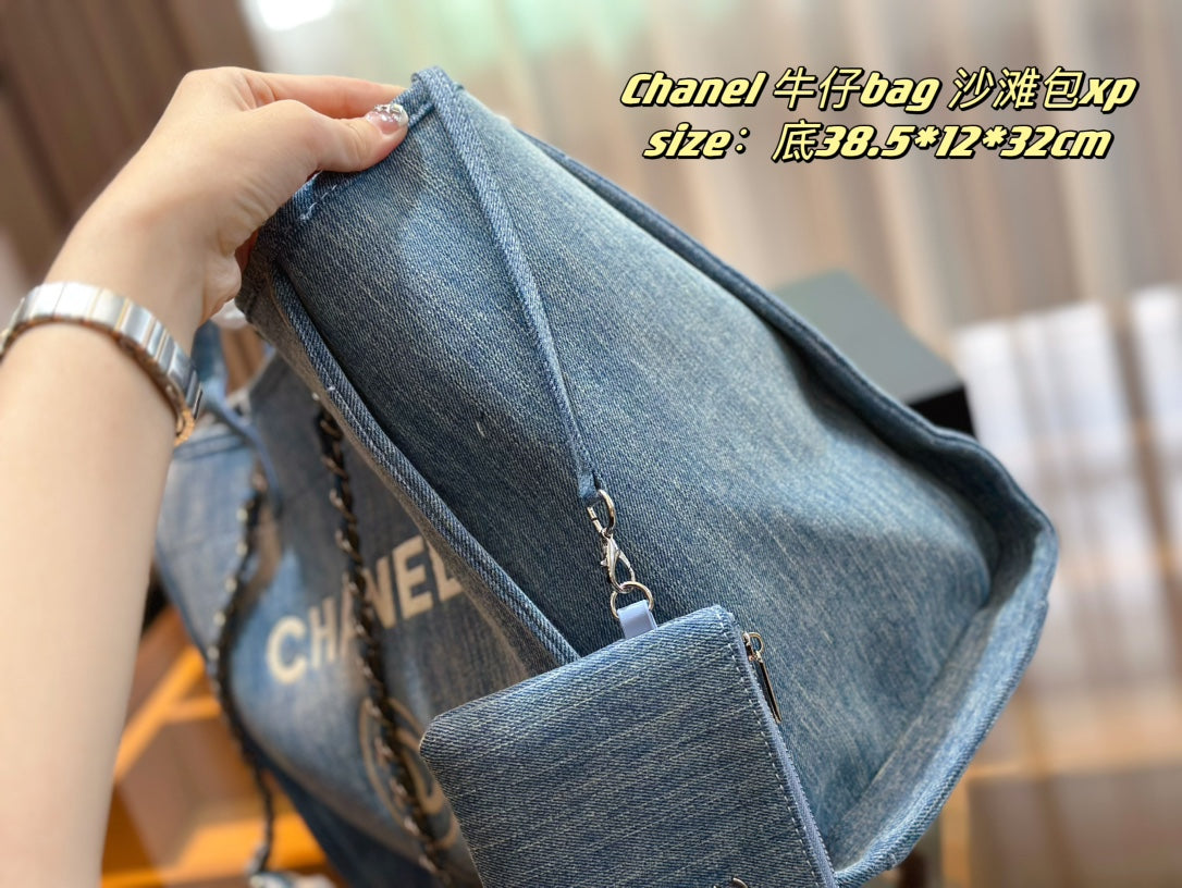 6XC81B ( fashion Denim material bag)