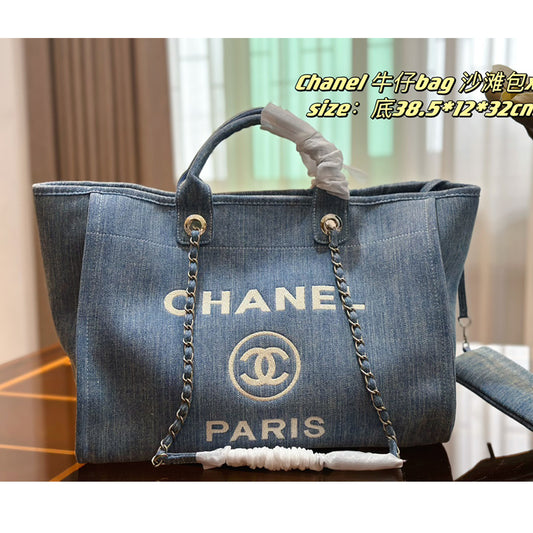 6XC81B ( fashion Denim material bag)