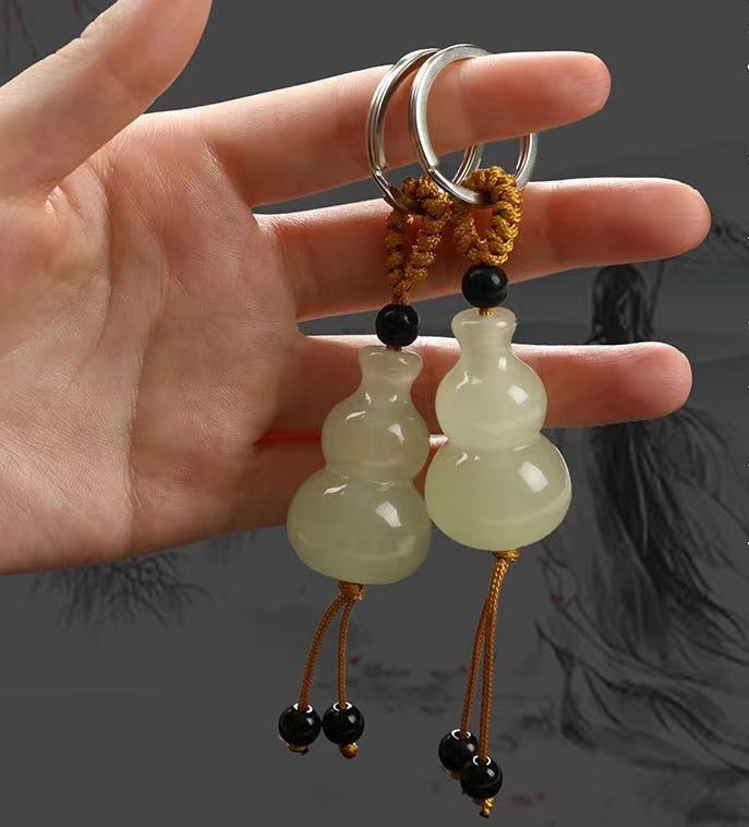 PD0049 Fashion High Quality Jade Keychain Chinese Style Accessories