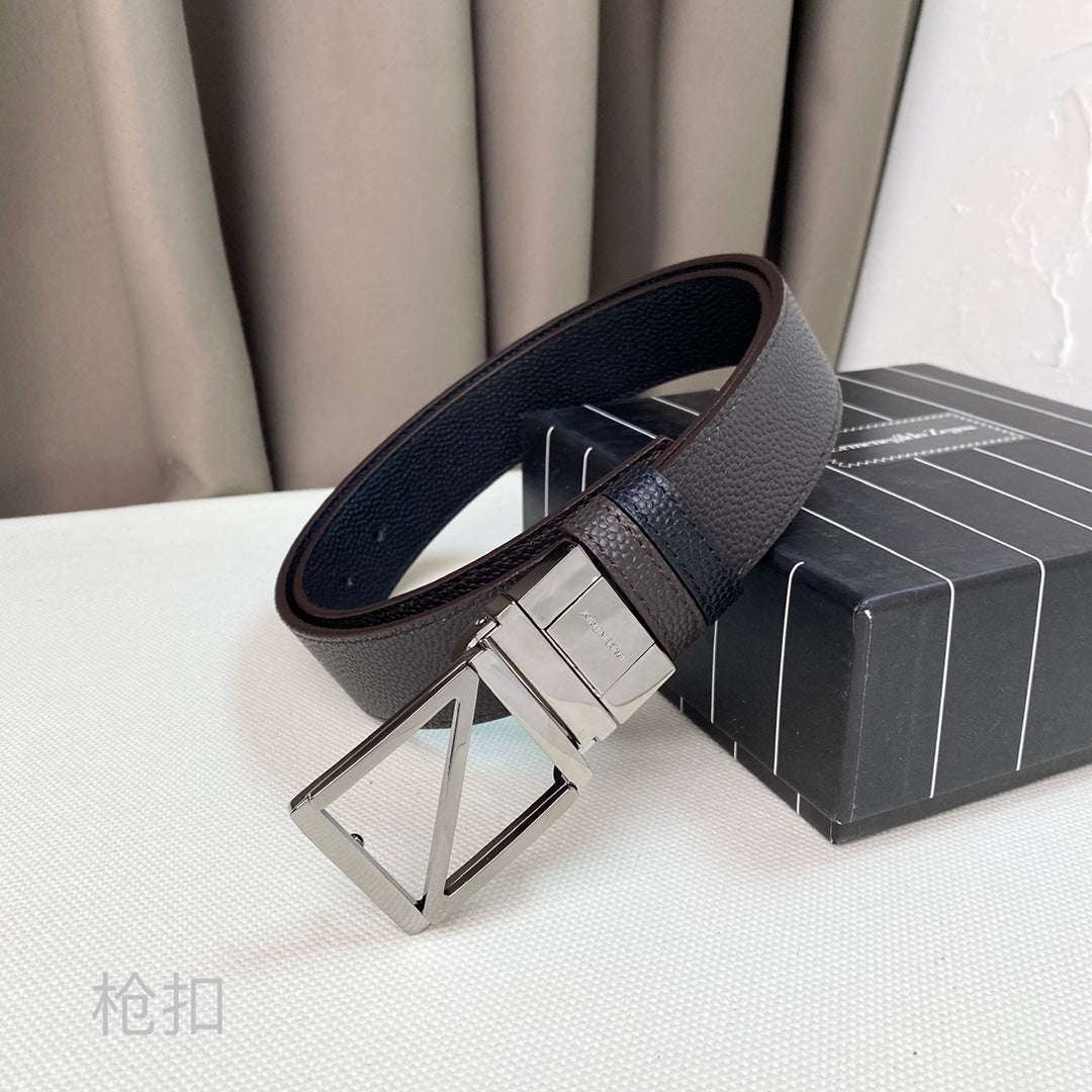 1: 1 High -quality head layer leather belt  1YA20P