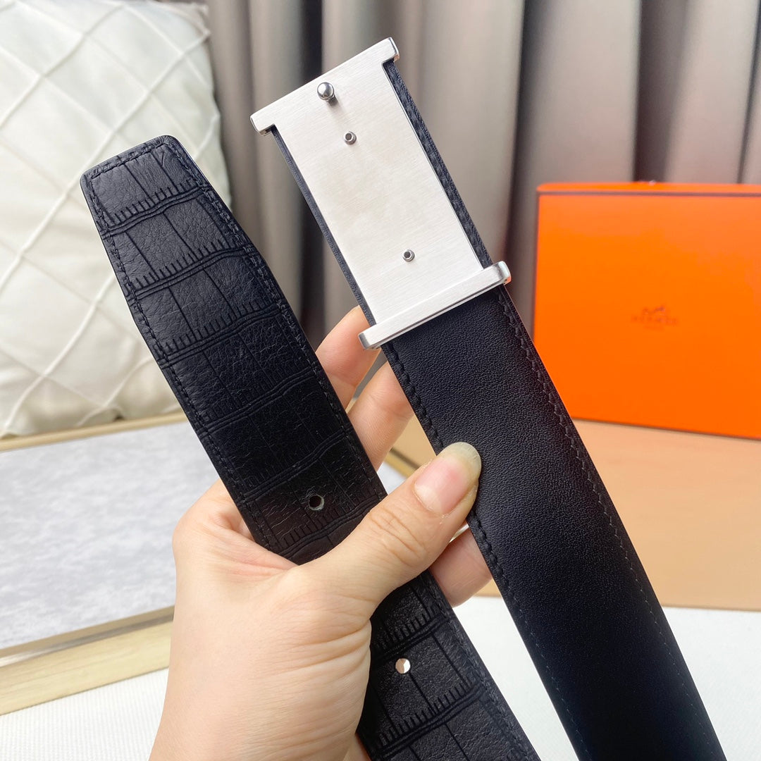 1: 1 High -quality head layer leather belt  1YH11P