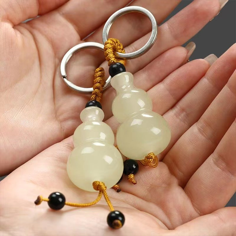 PD0049 Fashion High Quality Jade Keychain Chinese Style Accessories