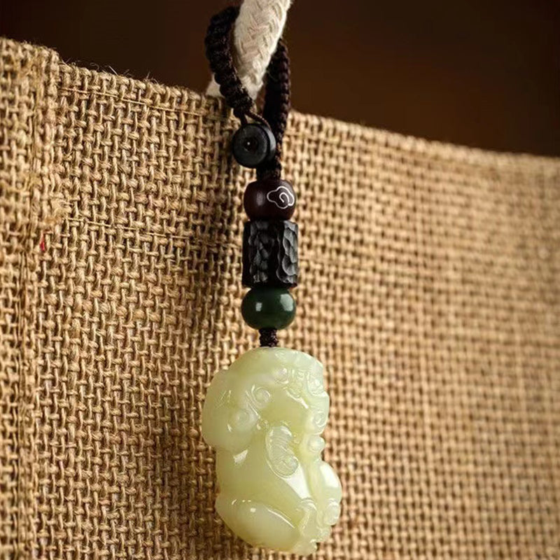 PD0054 Fashion High Quality Jade Keychain Chinese Style Accessories